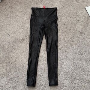 Spanx Black High-Waisted Leggings